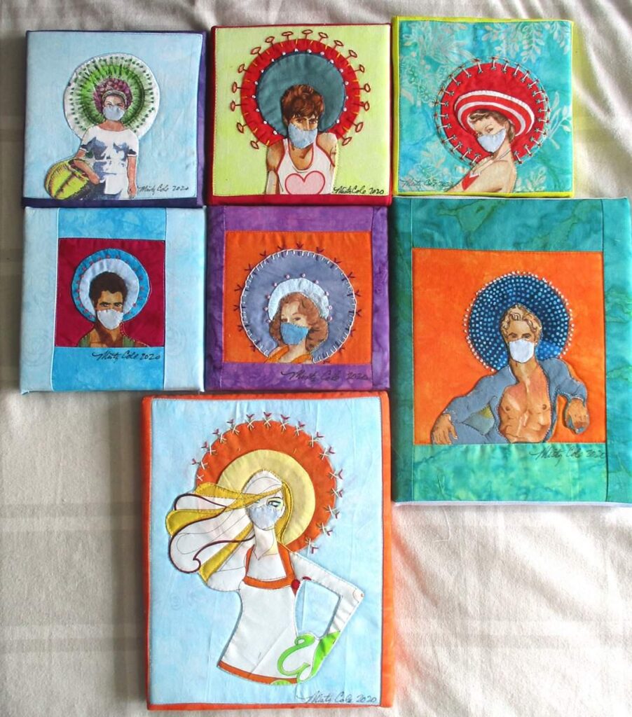 "Coronavirus Portraits 2020" by Misty Cole